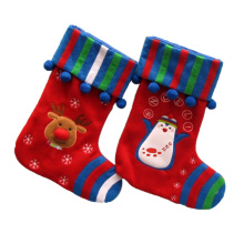 Medias de Navidad rellenas con Snowmans